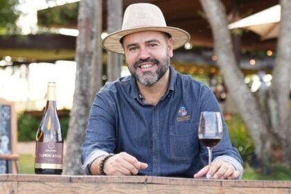 Rodrigo Sucena, sócio-proprietário da Vinícola Ercoara e sócio da Vinícola Brasília.